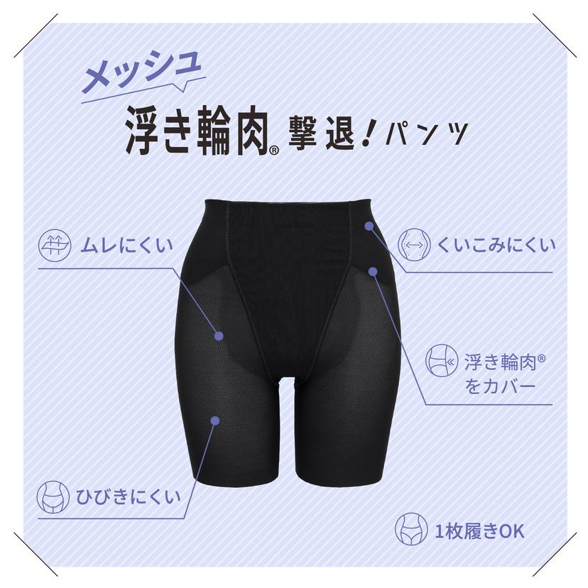 LUCIAN Air Mesh Waist Long 吸汗速乾網布腰腹包覆塑身褲 長款 圖 2