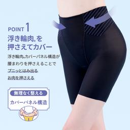LUCIAN Air Mesh Waist Long 吸汗速乾網布腰腹包覆塑身褲 長款 圖 3