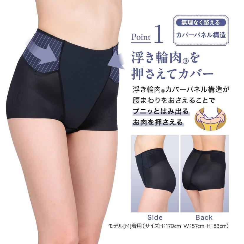 LUCIAN Waist Hip Short 腰腹包覆立體臀形塑身褲 短款 圖 4