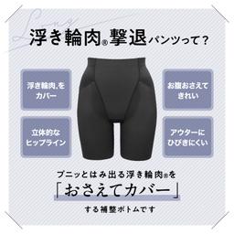 LUCIAN Waist Hip Semi 腰腹包覆立體臀形塑身褲 中長款 圖 3