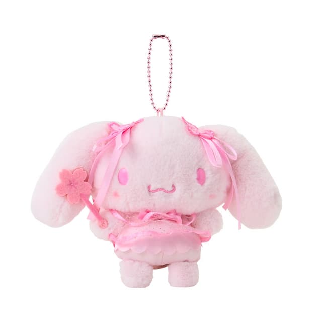 Cinnamoroll 毛公仔吊飾(櫻花)