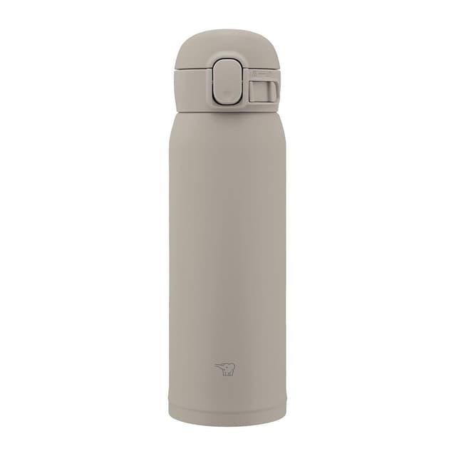 象印 不銹鋼保溫保冷杯 480ml 一鍵式彈蓋 輕量緊湊 灰色 SM-WS48-HM