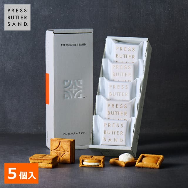 PRESS BUTTER SAND 牛油夾心餅乾 5 件裝