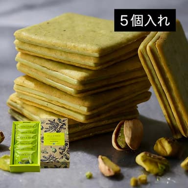 PISTA & TOKYO 開心果夾心餅 開心果&開心果 6塊裝 圖 1