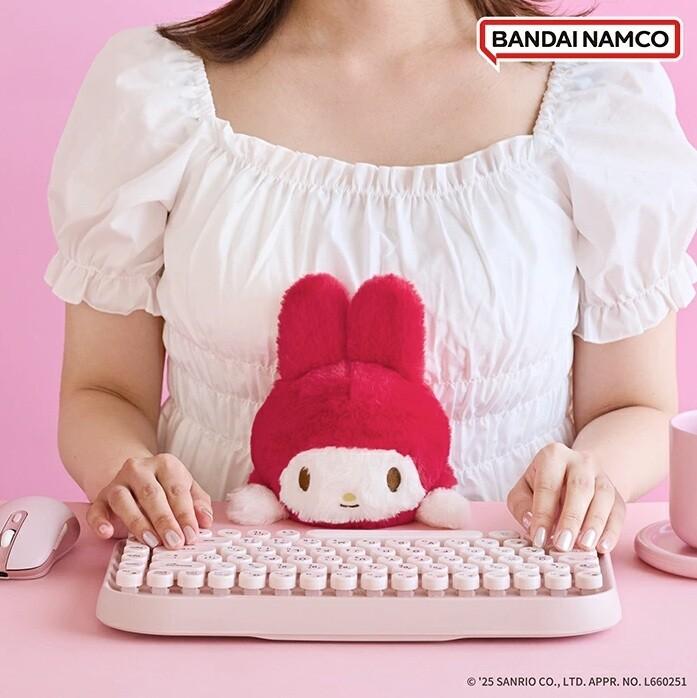 Sanrio ふんばるず 坐姿守護毛絨公仔 改善駝背 辦公室必備
