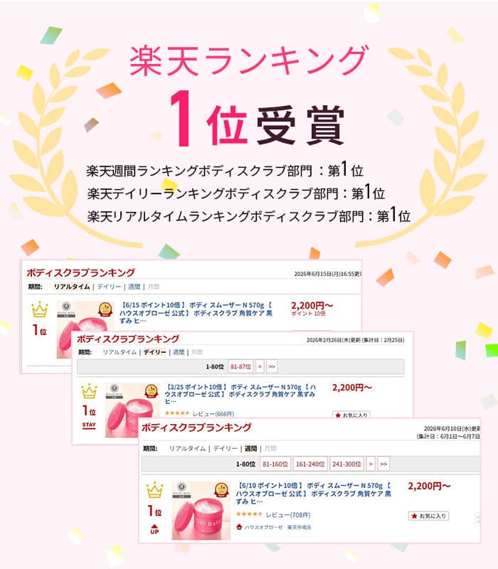 House of Rose Oh!Baby Body Smoother N 身體磨砂膏 570g 圖 22