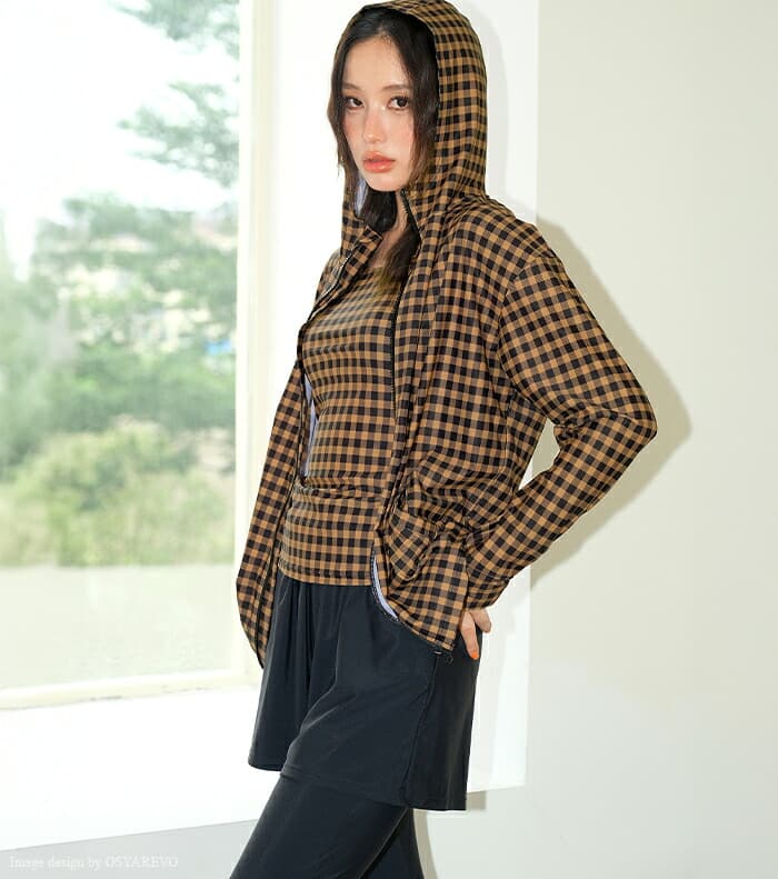 女裝連帽防曬泳衣套裝(5件套) 圖 79