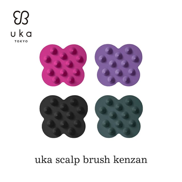 uka 頭皮護理按摩刷 Kenzan