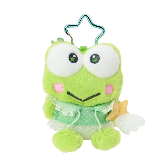 Keroppi 毛公仔吊飾(閃亮心願)