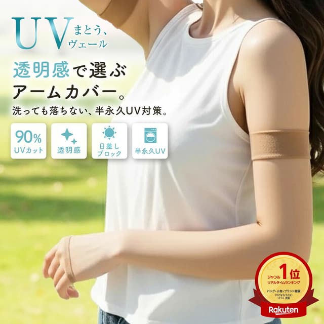 福助 UV防曬涼感手袖(長款/短款)
