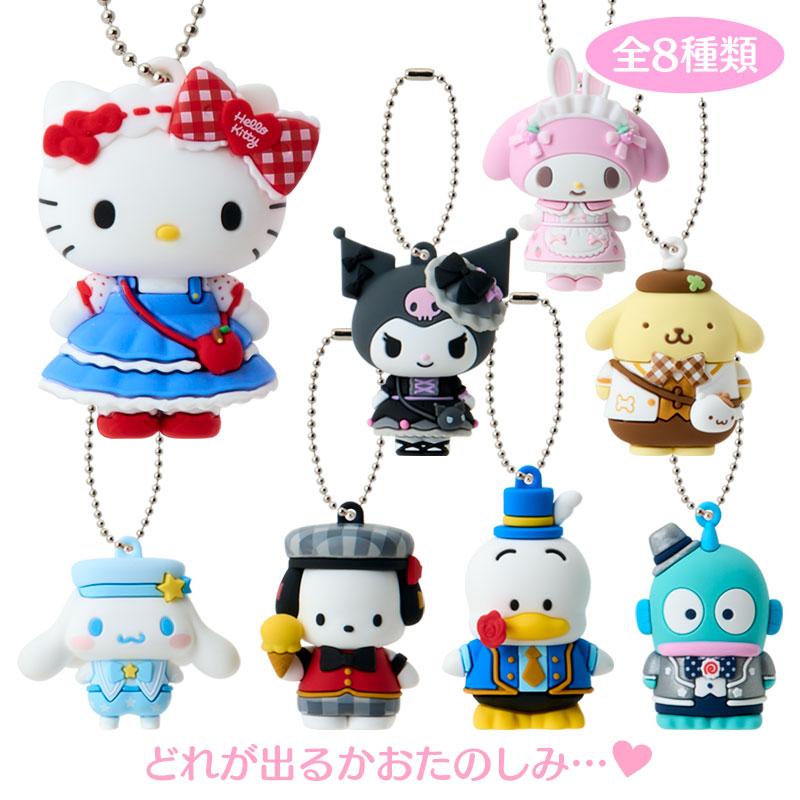 Sanrio Characters 秘密毛公仔吊飾(2026 Sanrio角色大賞第4彈 Sanrio服裝系列) 圖 1