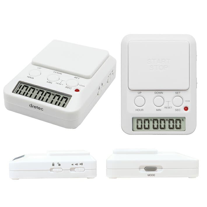 Dretec 學習計時器 T-587/T-580WT 黑色/藍色/綠色/粉紅色/紫色/白色 圖 12