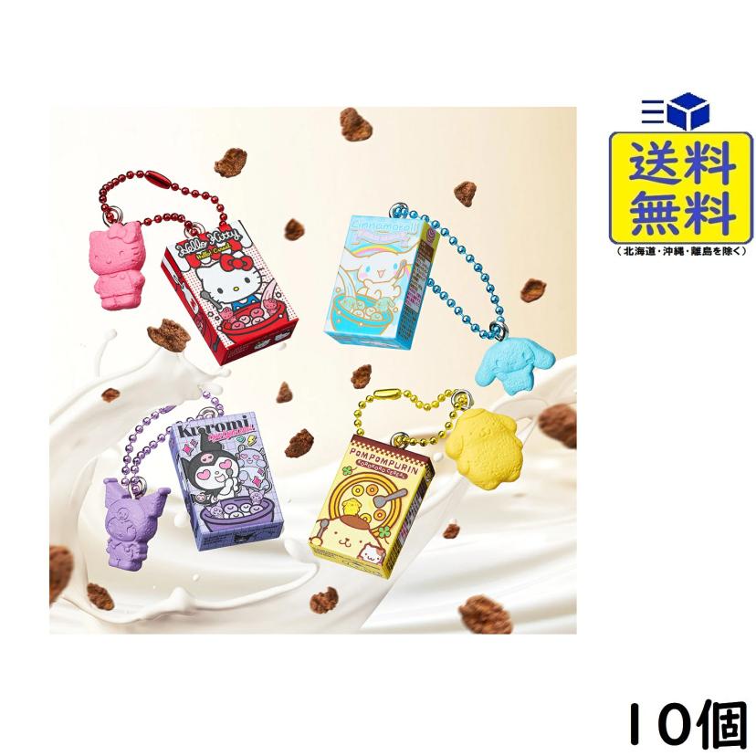 Sanrio Characters 粒粒吊飾及朱古力脆片 10個 盒裝 食玩 2027/02/08 發售預定 圖 1