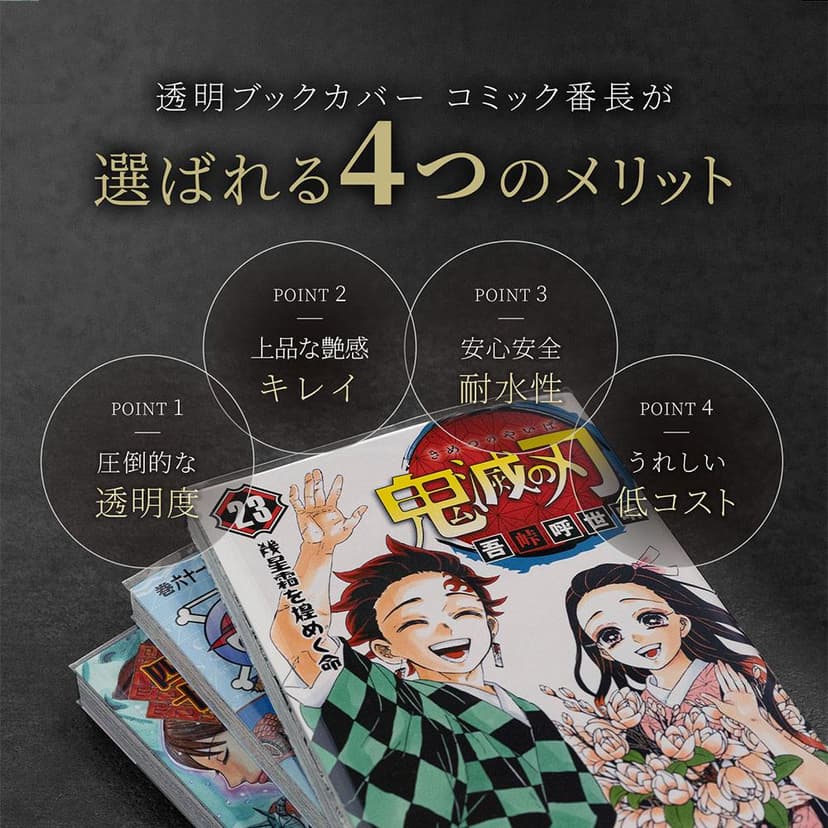 漫畫番長 透明書套 新書版/B6版/文庫版等多尺寸 圖 9