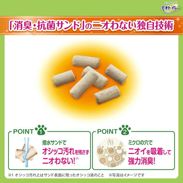 Deo Toilet 消臭抗菌貓砂及抗菌墊多包套裝 圖 6