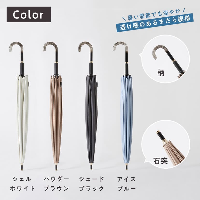 Marna Shupatto S512 防UV遮光隔熱晴雨兩用短傘(限定色) 圖 11