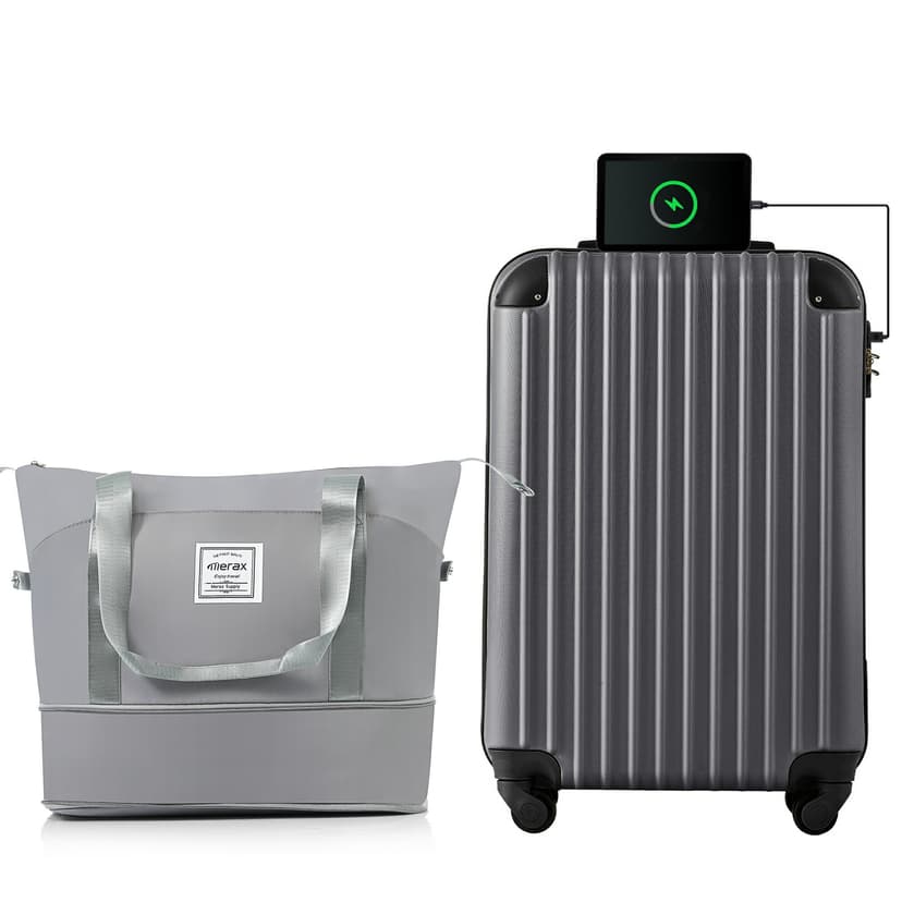 TANOBI T9088 輕量可登機行李箱 配備TSA鎖、USB充電口及杯架 圖 58