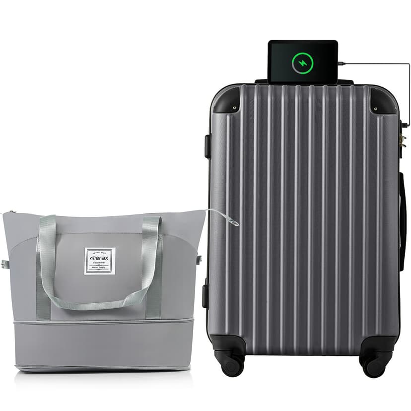 TANOBI T9088 輕量可登機行李箱 配備TSA鎖、USB充電口及杯架 圖 66