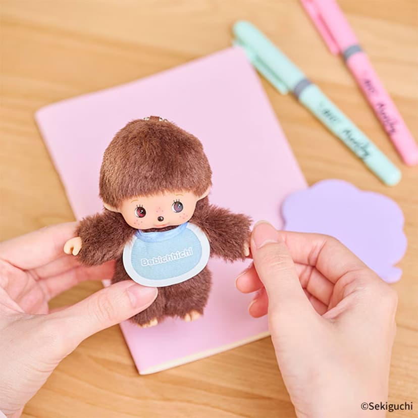Monchhichi Babychichi 鎖匙扣毛公仔(可選男仔或女仔) 圖 4
