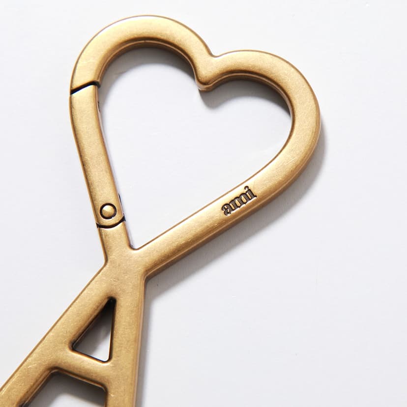 ami paris AMI DE COEUR 愛心標誌金屬鎖匙扣 UKR907 369 圖 7