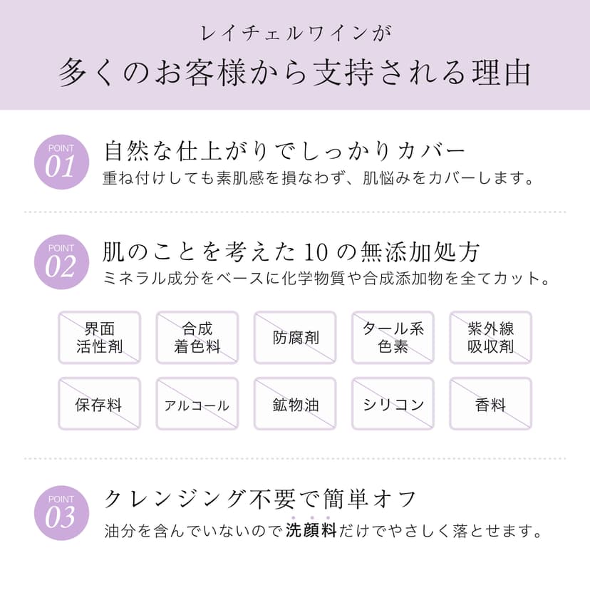 Rachel Wine 礦物粉底試用套裝 SPF27 PA+++ 敏感肌適用 約2週用量 圖 6