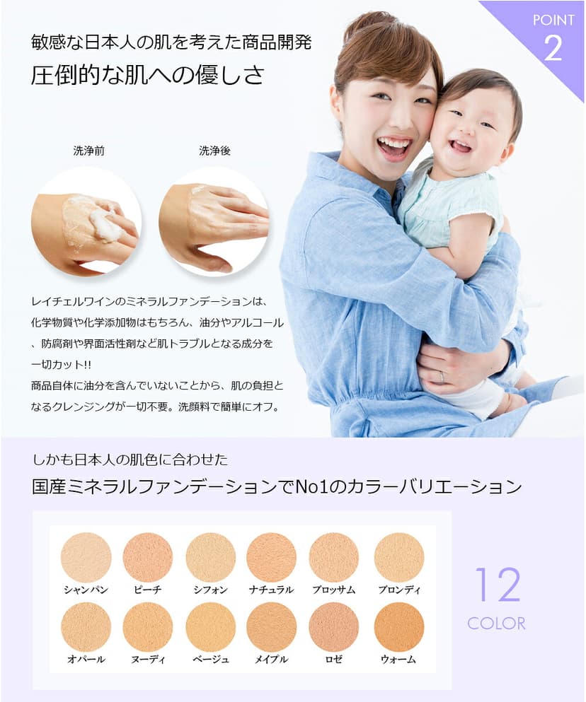 Rachel Wine 礦物粉底試用套裝 SPF27 PA+++ 敏感肌適用 約2週用量 圖 27