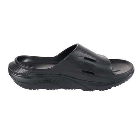 HOKA 男女裝 Ola Recovery Slide 3 黑色涼鞋 圖 6
