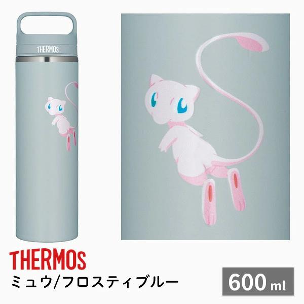 Thermos 寶可夢水瓶 600ml 800ml 真空隔熱移動馬克杯 隔熱螺旋馬克杯瓶 提把 運動飲料 OK 圖 7
