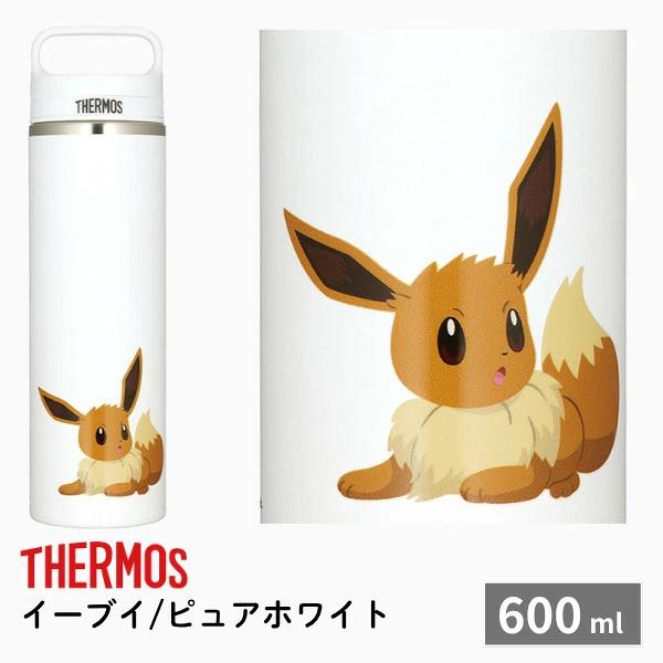 Thermos 寶可夢水瓶 600ml 800ml 真空隔熱移動馬克杯 隔熱螺旋馬克杯瓶 提把 運動飲料 OK 圖 6