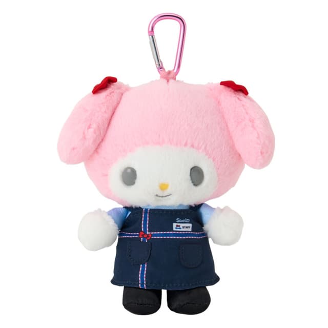 My Melody 毛公仔吊飾(Mini Sanrio)