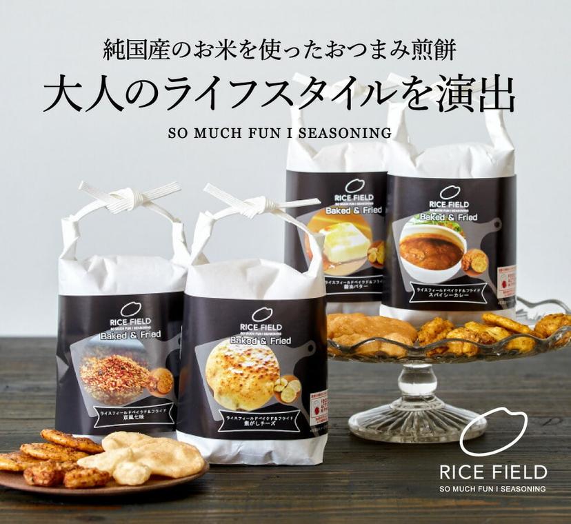 京壽樂庵 RICE FIELD Baked & Fried 米製脆片/米餅(4袋) 圖 3