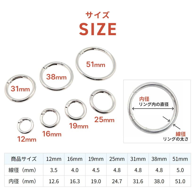 gadget store carabiner_ring 合金圓形登山扣 圖 9
