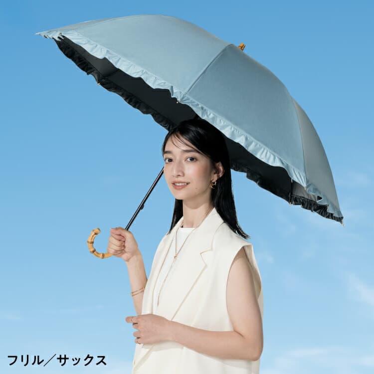 Wpc. UVO 晴雨兼用遮陽長傘 60cm 圖 5