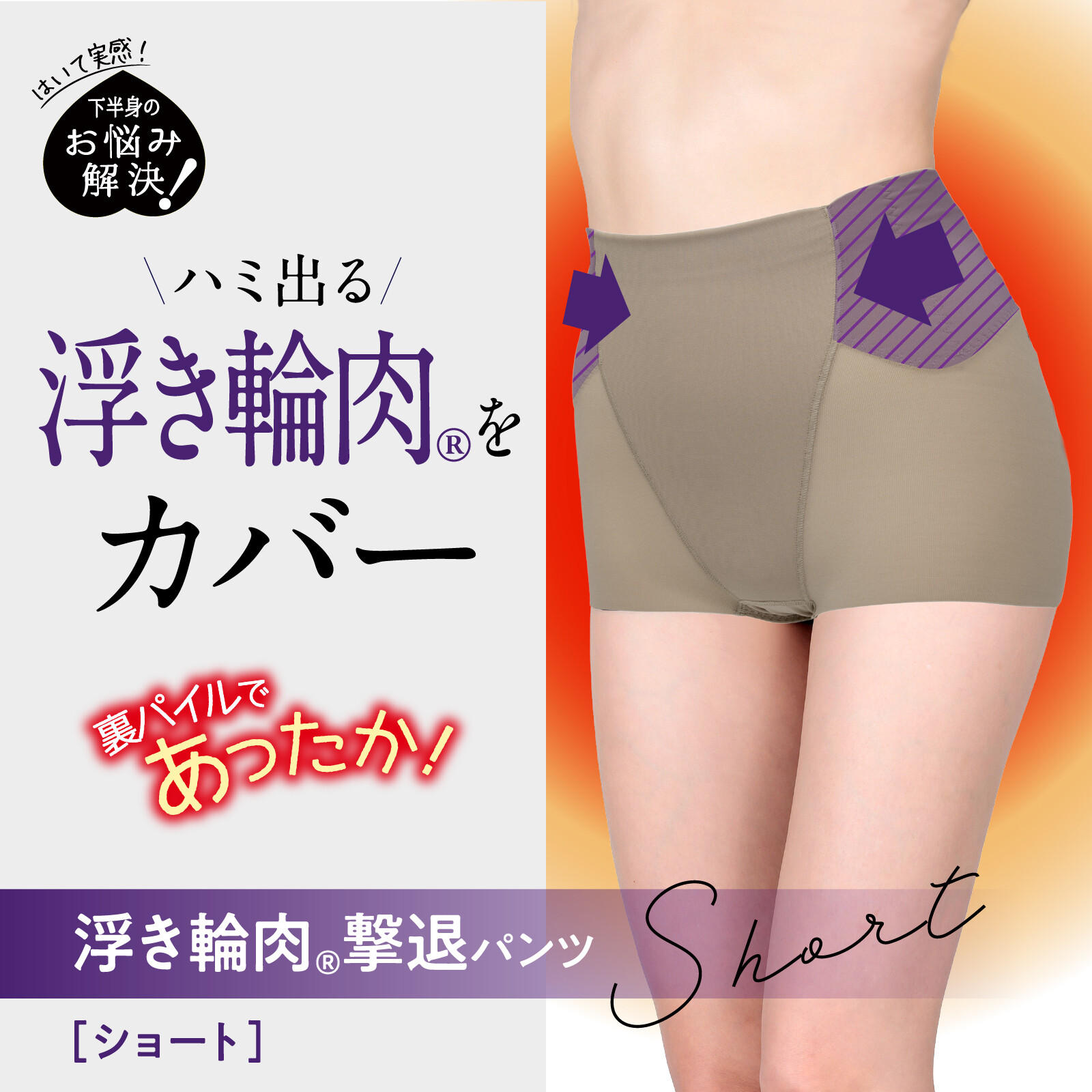 LUCIAN Warm Waist Short 保暖腰腹承托塑身褲 短款 圖 1