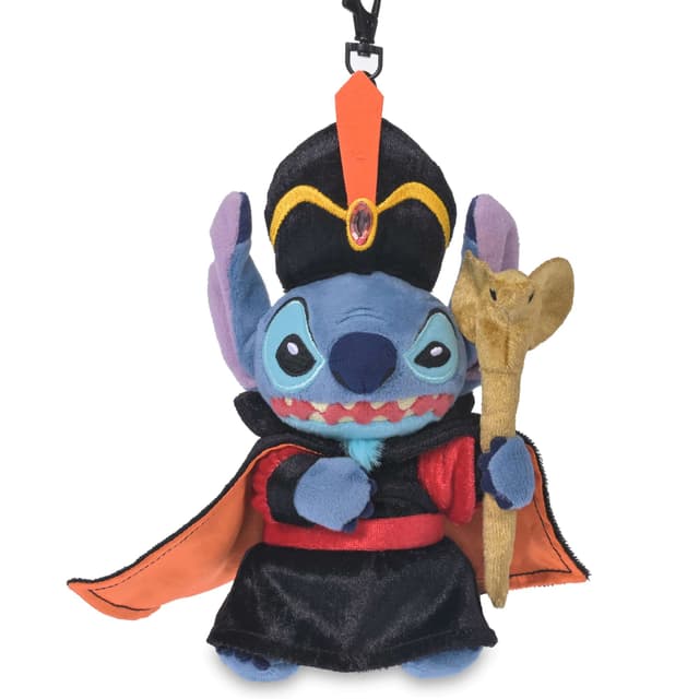史迪奇 公仔鎖匙扣 阿拉丁 賈方 DISNEY VILLAINS
