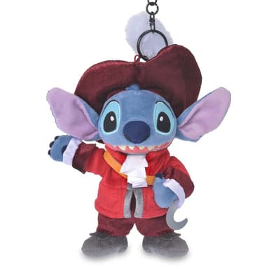 史迪奇 公仔鎖匙扣 小飛俠 虎克船長 DISNEY VILLAINS