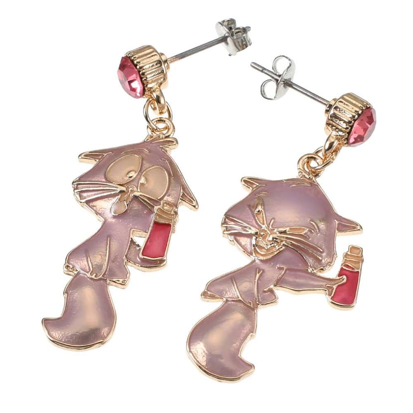 Disney Villains 伊絲瑪貓不對稱搖擺耳環