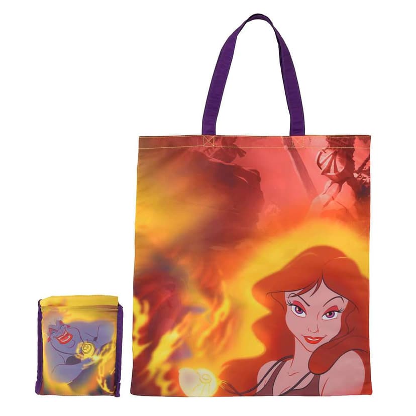 DISNEY VILLAINS 烏蘇拉與雲妮莎 摺疊環保購物袋
