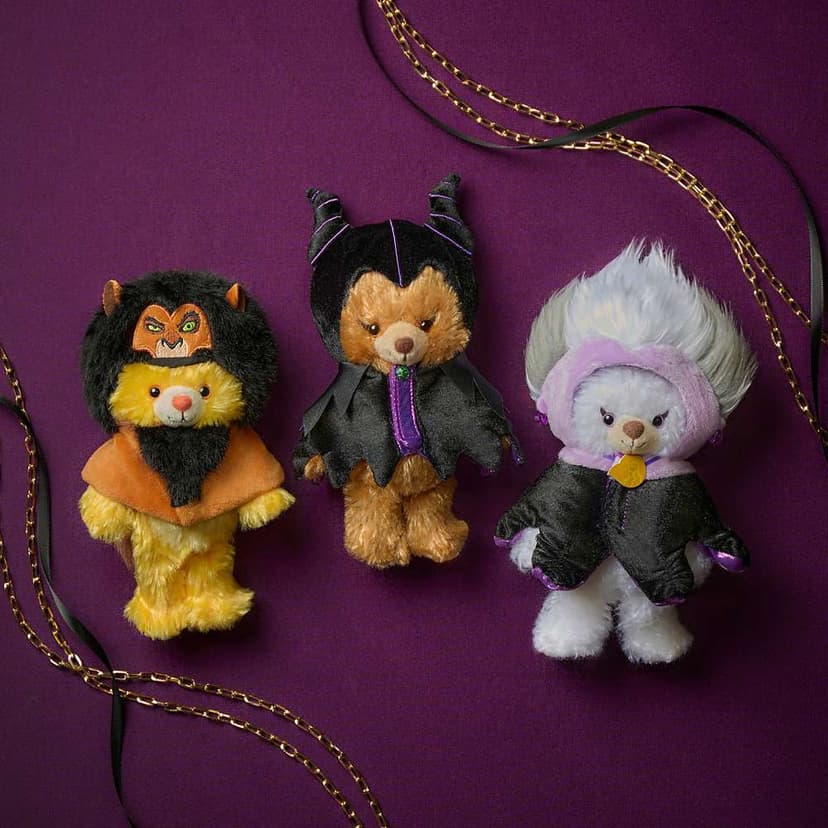 UniBEARsity 公仔鎖匙扣專用造型服 斗篷 瑪列菲森特 DISNEY VILLAINS