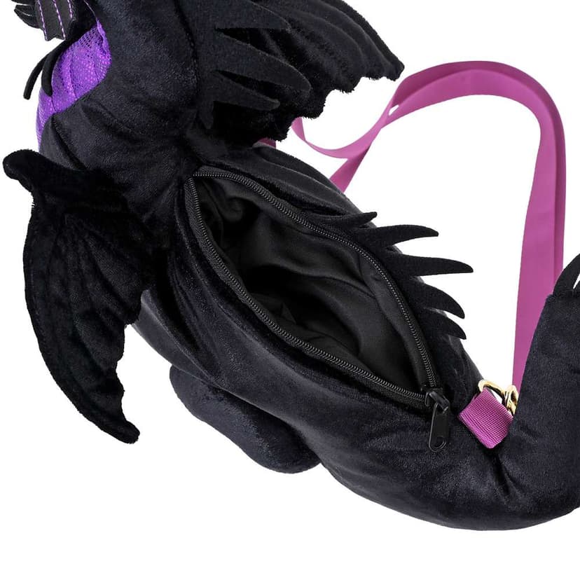 DISNEY VILLAINS 黑魔後龍造型多用途斜揹袋