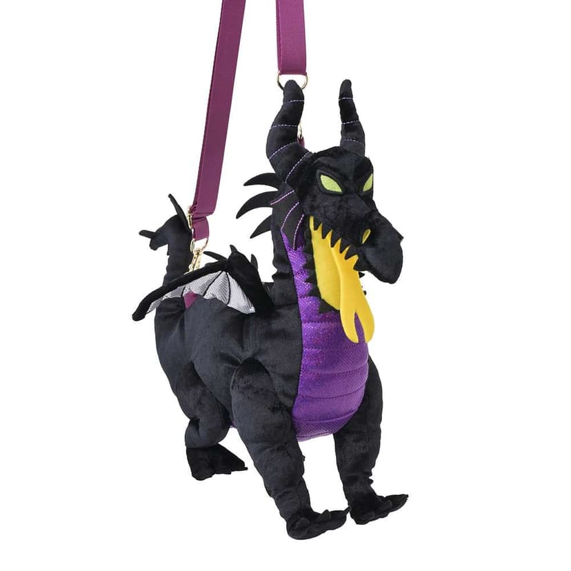 DISNEY VILLAINS 黑魔後龍造型多用途斜揹袋