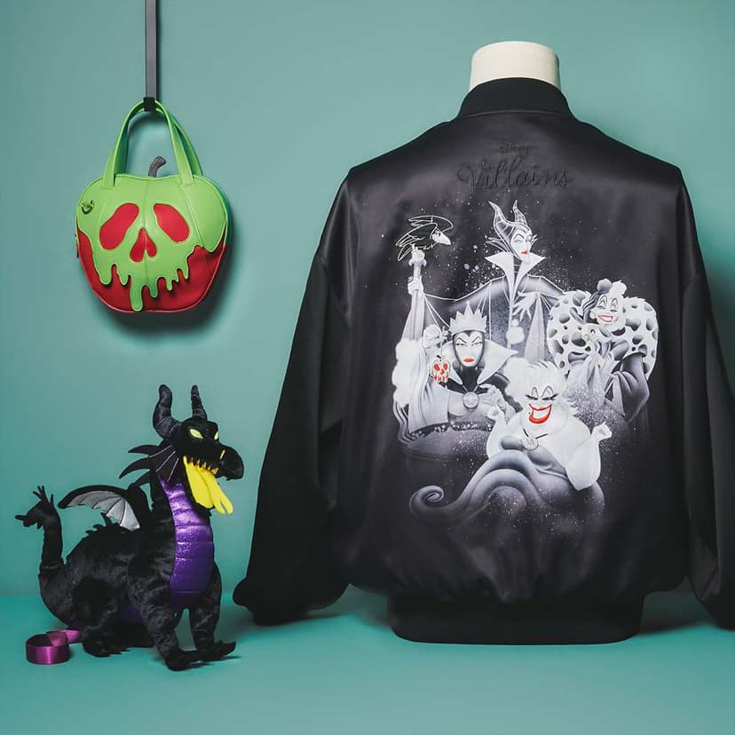 DISNEY VILLAINS 黑魔後龍造型多用途斜揹袋
