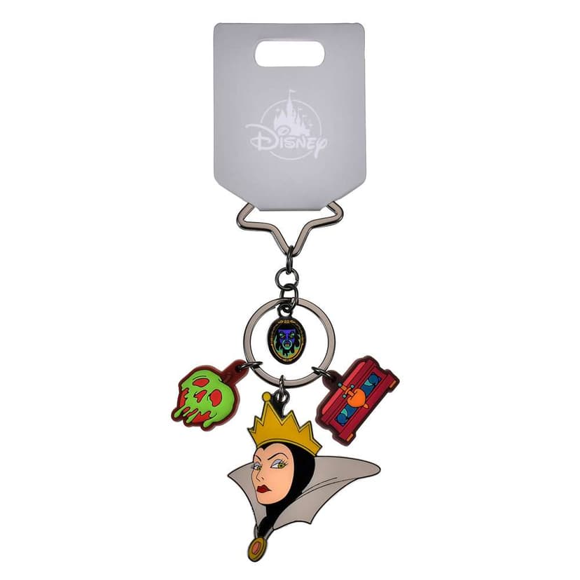 DISNEY VILLAINS 女王與魔法之鏡鎖匙扣