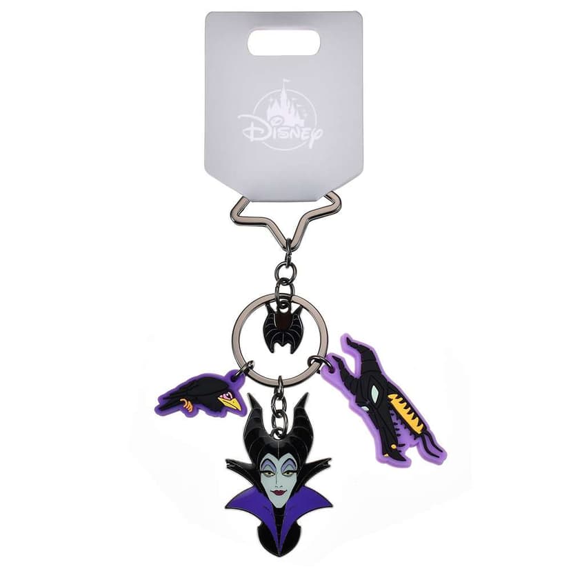 DISNEY VILLAINS 瑪列菲森特與黑龍鎖匙扣