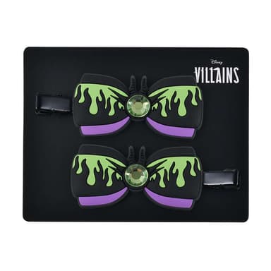 《黑魔後》DISNEY VILLAINS 蝴蝶結髮夾2個套裝