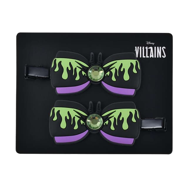 《黑魔後》DISNEY VILLAINS 蝴蝶結髮夾2個套裝