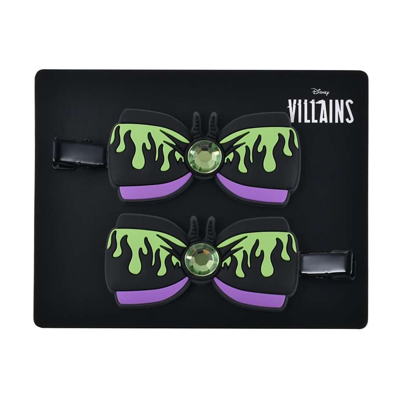 《黑魔後》DISNEY VILLAINS 蝴蝶結髮夾2個套裝