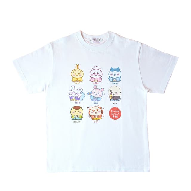 T恤 和服造型角色 白色 M