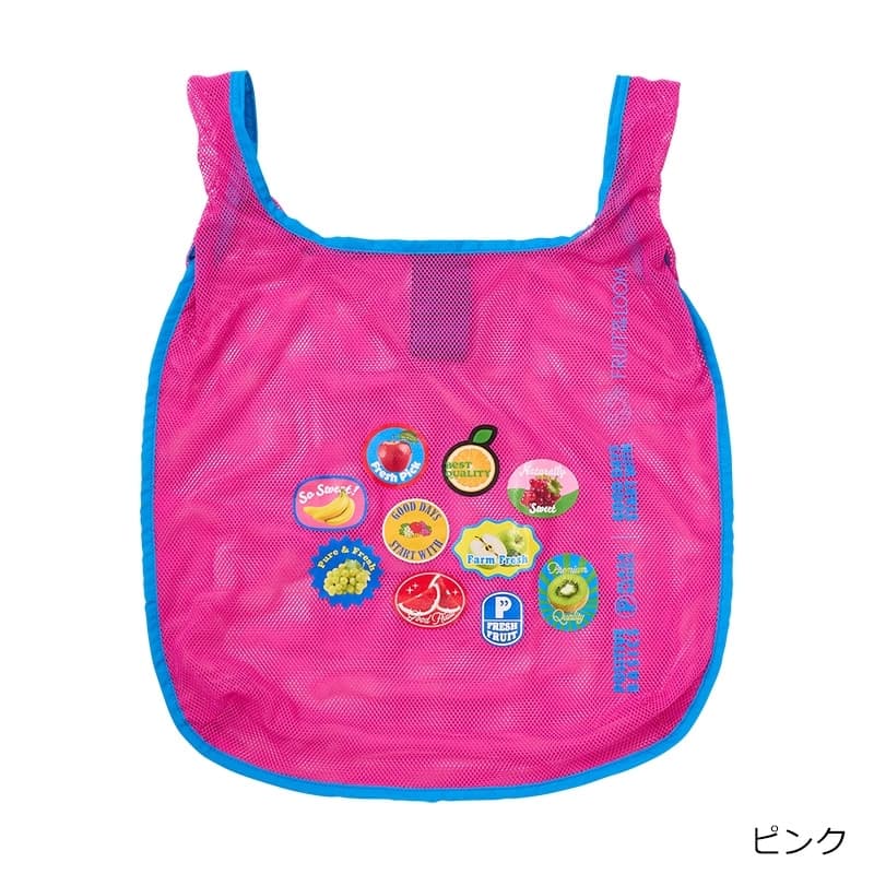 PLAZA BASICS FRUIT OF THE LOOM 網料環保袋(藍色)