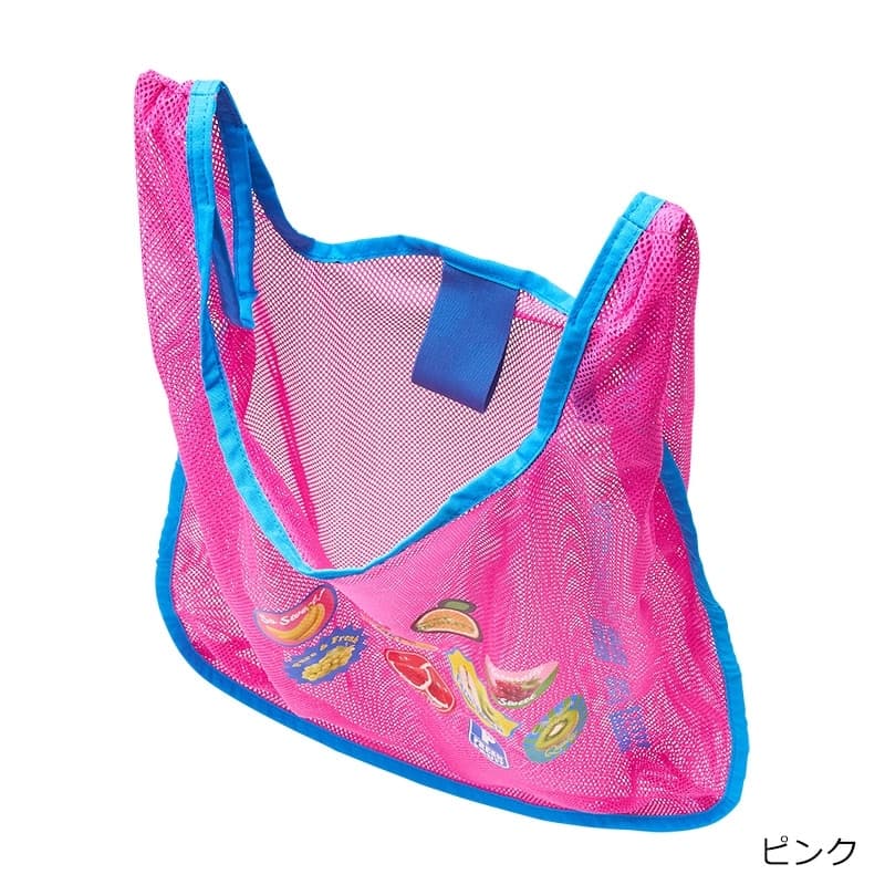 PLAZA BASICS FRUIT OF THE LOOM 網料環保袋(藍色)